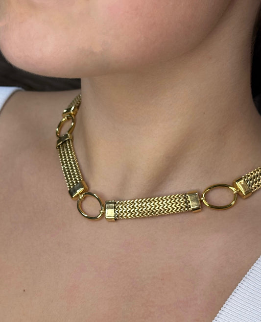 Mesh necklace