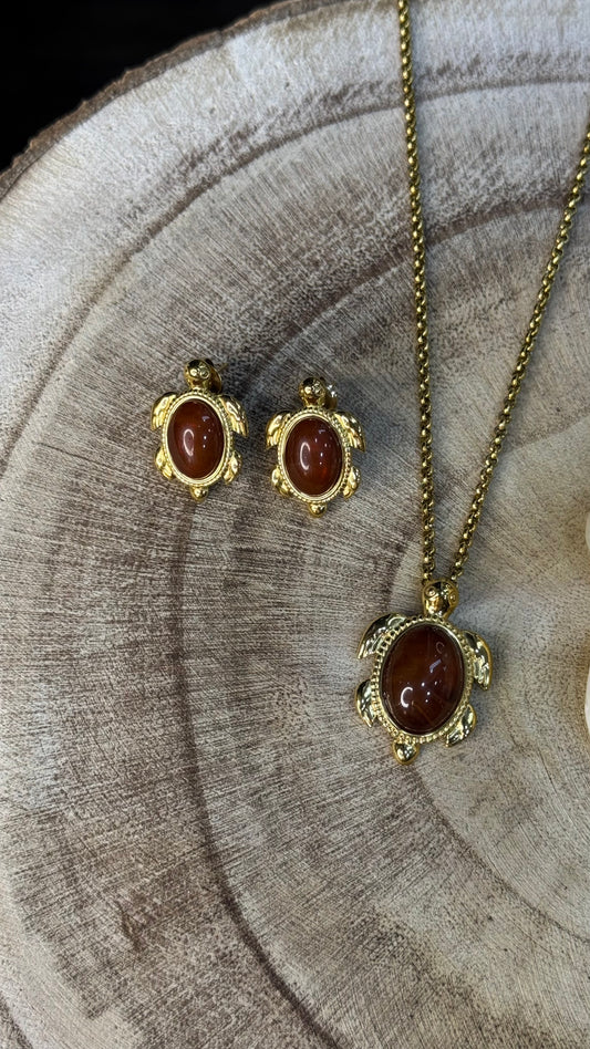 Turtle earrings