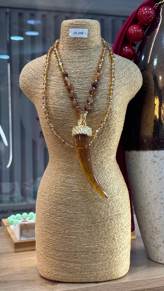 Lucky Horn Necklace