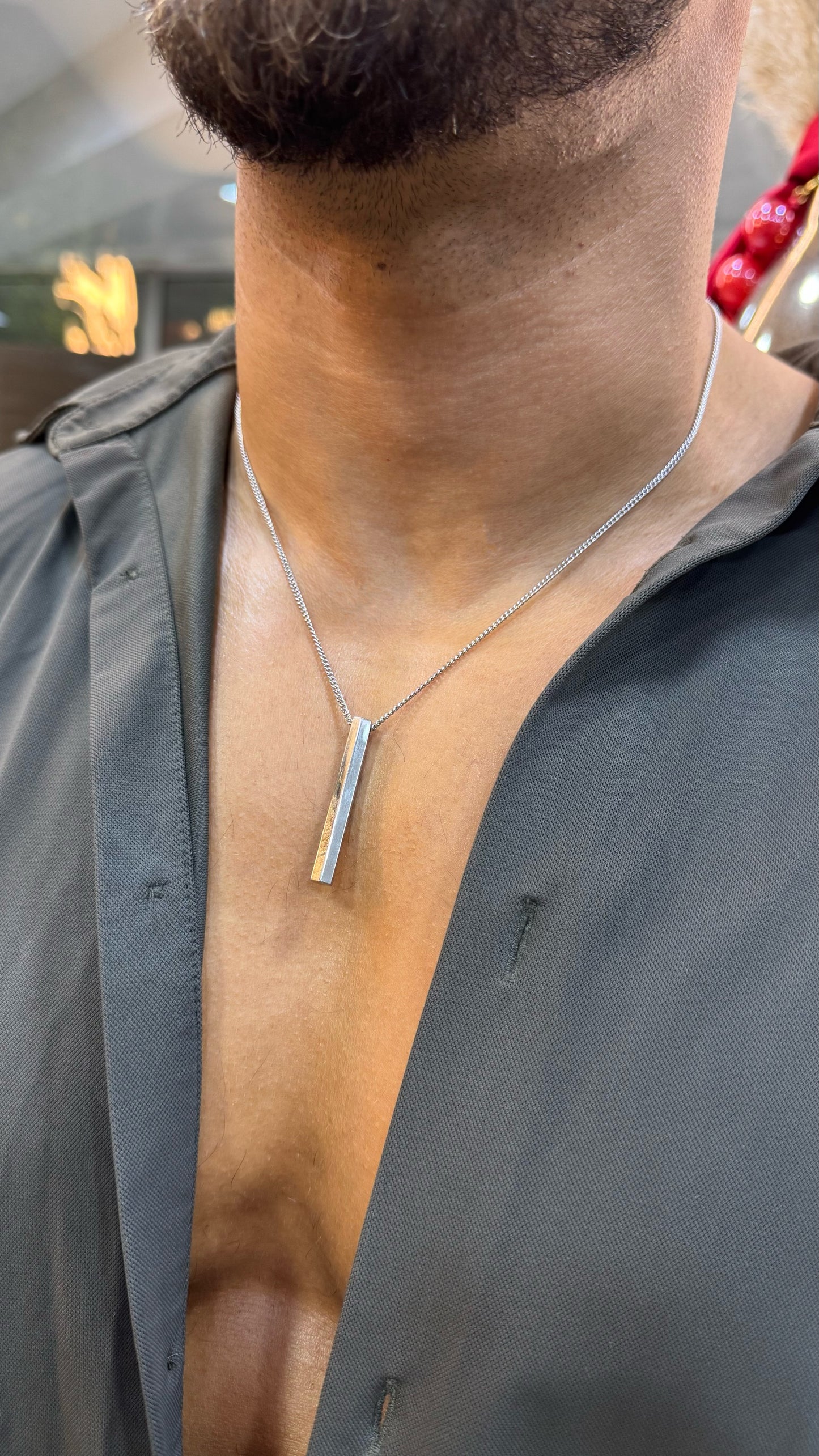 Long Pendant Necklace