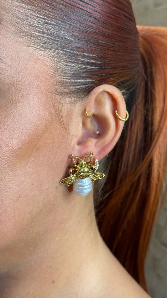 Bee earrings